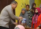 Polri Peduli : Polres Bondowoso Salurkan Bantuan dan Kunjungi Panti Jompo